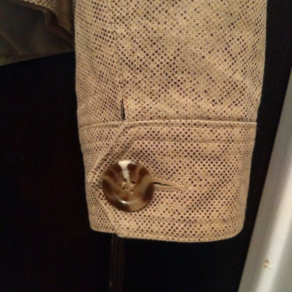 Safari Jacket. Neutral Color. Excellent Condition - Picture 7 of 16